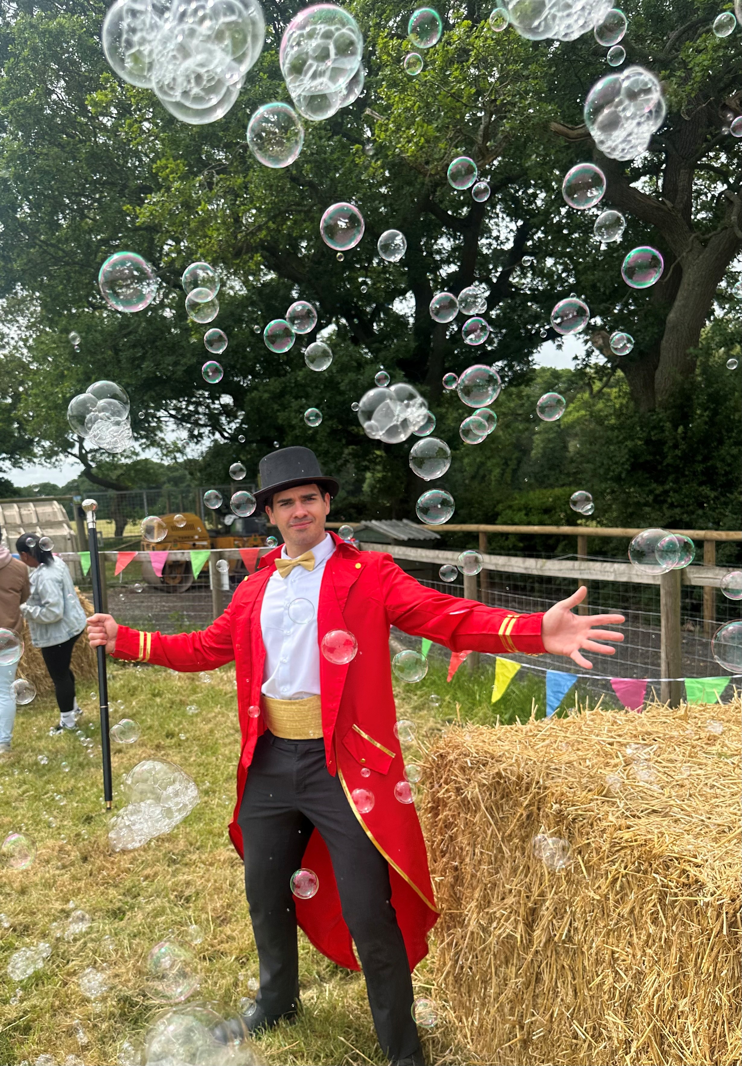 The Ring Master Bubble Party